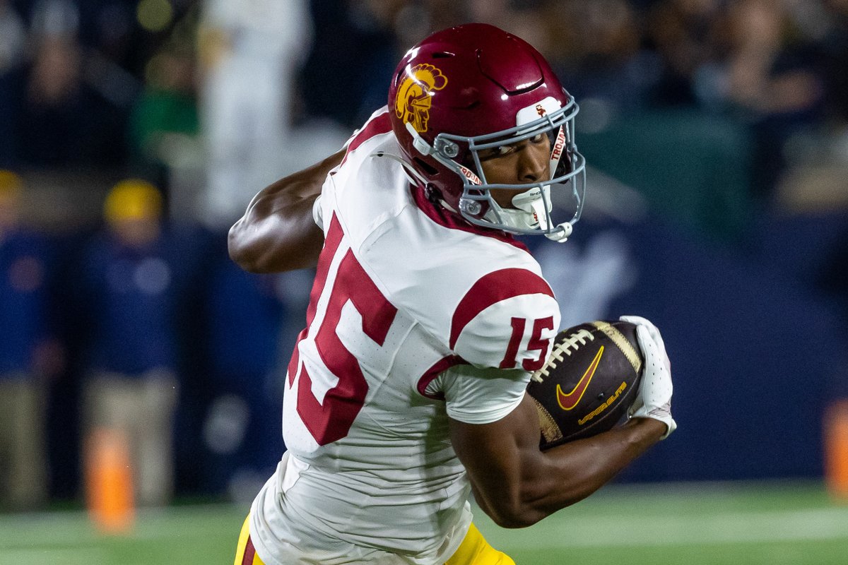 Our <a href="/PFSNcollege/">PFSN College</a> highest-graded WRs, Week 10:

Jaden Richardson, USC: 89.9
Duce Robinson, FSU: 88.6
Langston Lewis, CMU: 88.5
David Amador II, UTSA: 87.0
Nick DeGennaro, JMU: 86.5
Shelton Sampson Jr., Louisiana: 85.8
Donte Lee Jr., Liberty: 85.0
Omar Cooper Jr., Indiana: 84.7