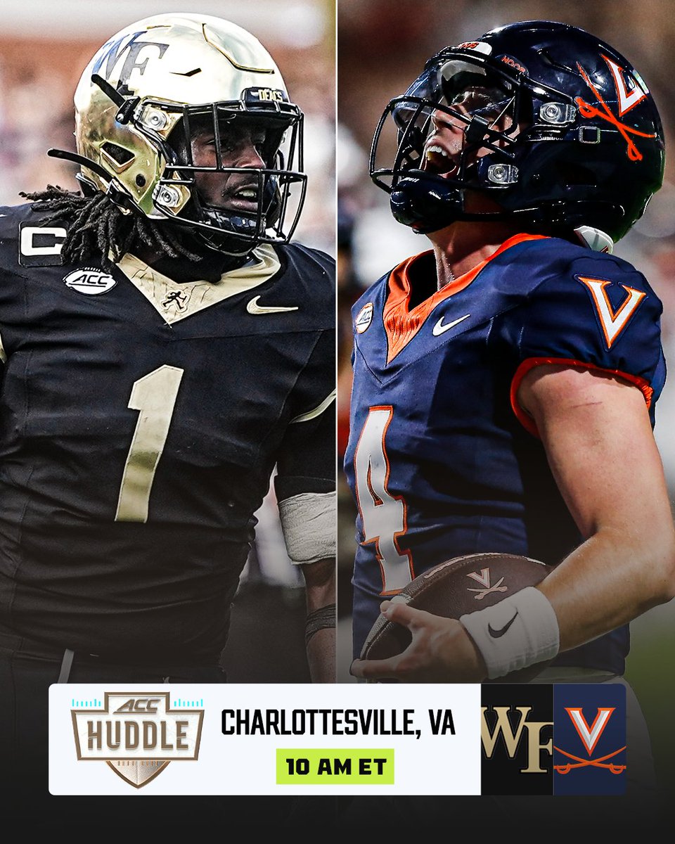 VIRGINIA ... ARE YOU READY⁉️

See you soon <a href="/UVAFootball/">Virginia Football</a> ⚔️