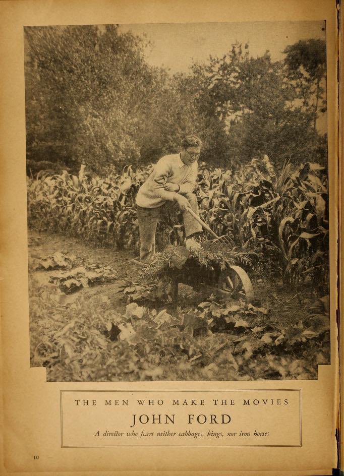 best2vilmabanky's tweet image. Bonus pages of John Ford reaping his cabbage harvest and stills from Stella Dallas, released #100yearsago this month