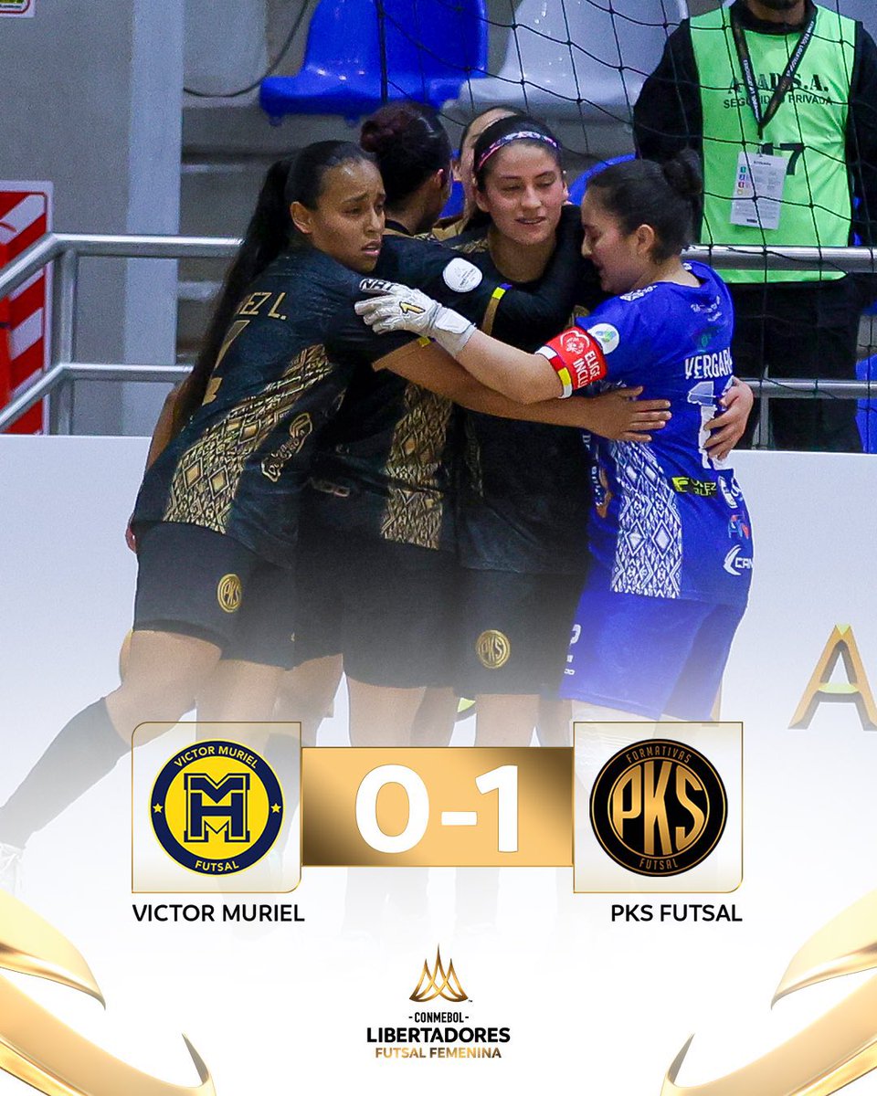 PKS consiguió su primera victoria en la Libertadores Futsal Femenina al imponerse 1-0 a Víctor Muriel en la segunda fecha del torneo.

El único tanto del encuentro lo marcó Camila Peñafiel y así sumaron sus primeros tres puntos en la competencia.