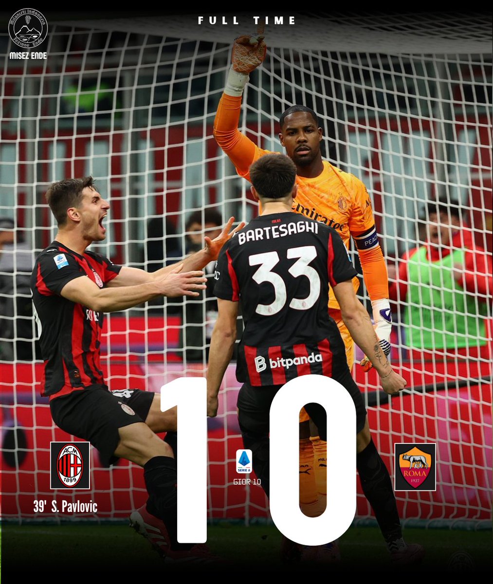 Menang tipis aja sudah cukup😃🔥🔥 #ForzaMilan #3point  #milanroma