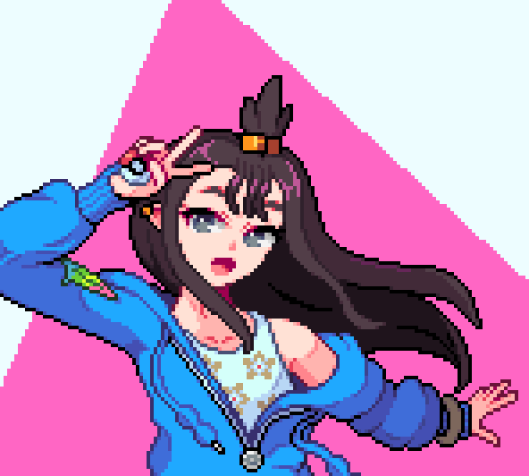 Im quite fond of Lida c: #pixelart #PokemonZA #ドット絵