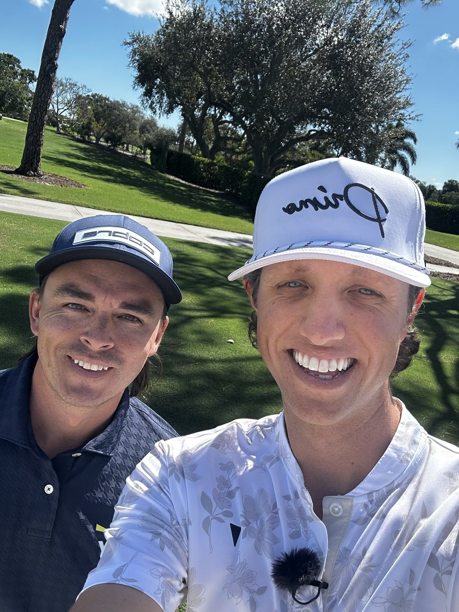 Rickie Fowler has been a dream guest since starting YouTube. Excited to drop this Tuesday!
