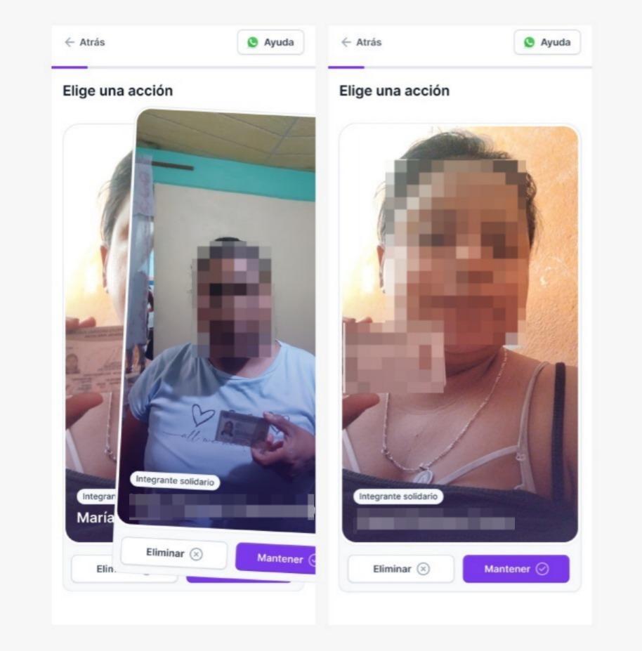 rieg3c's tweet image. Tinderizando el crédito grupal