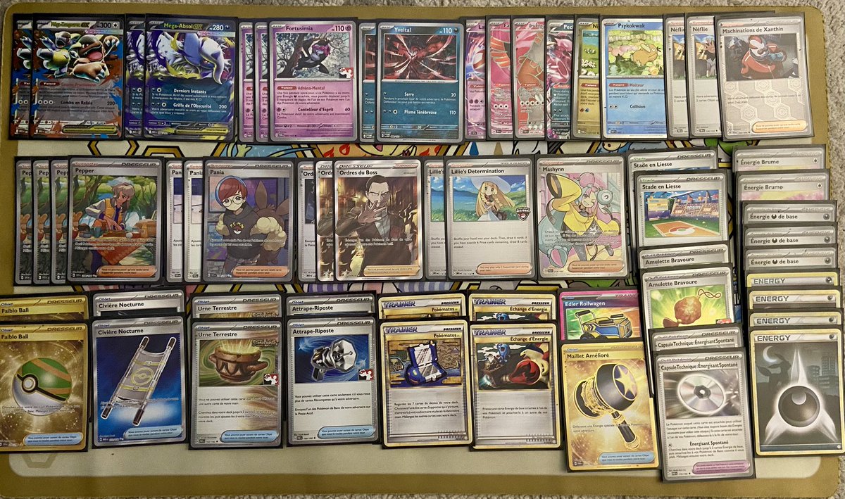 Tom_Cleen's tweet photo. 205/1675 at Gdansk 🇵🇱 with Absol Box

5/0/3 into 6/3/4

I am very happy to be back in the Pokémon TCG this season with more time to play and train with my friends !

(And I think I got the good side of the half display 👀🍀) https://t.co/uNSY3u7O9Z