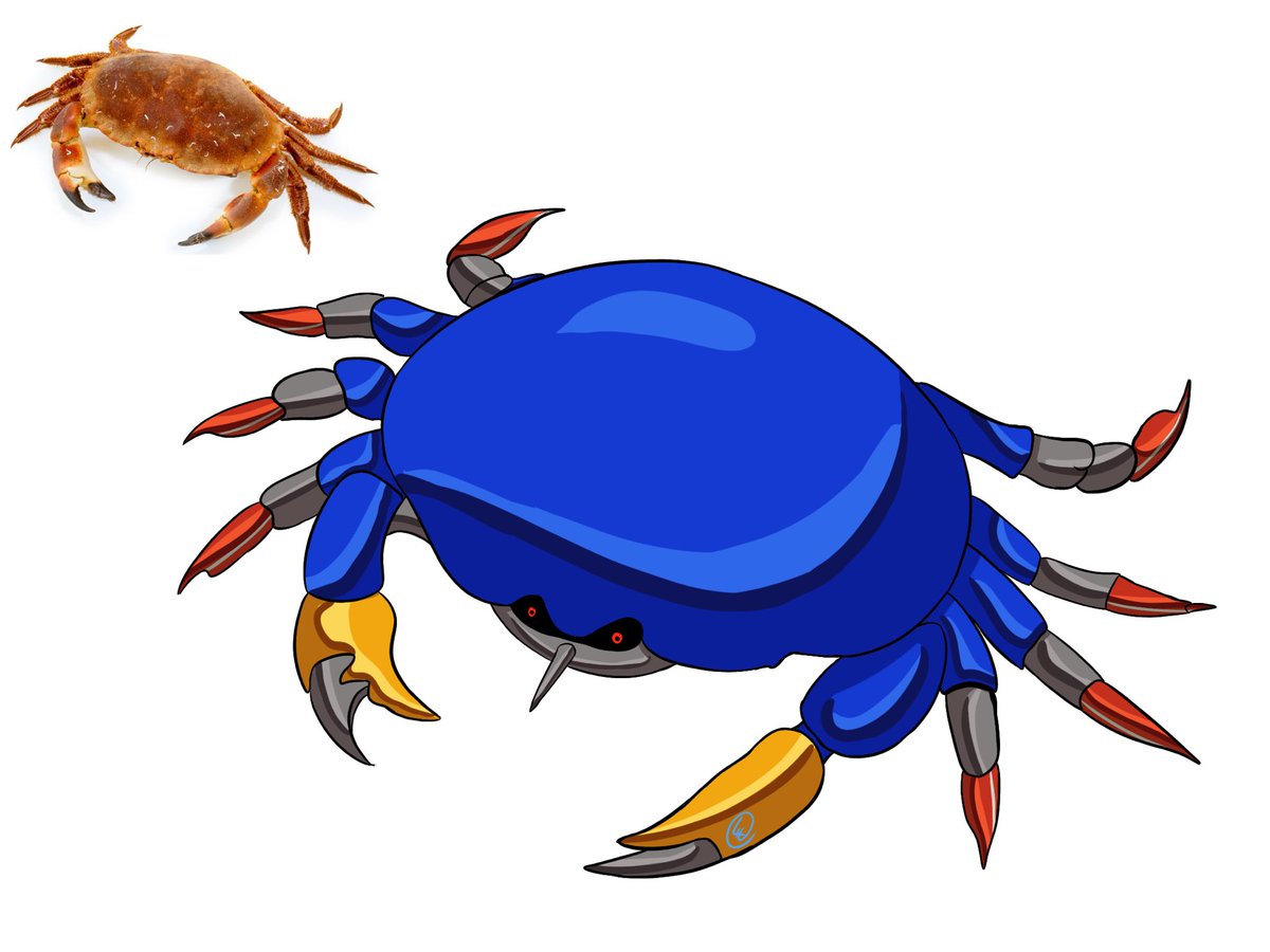 Vixy6666's tweet image. “Actually, change of plans. Because for some reason, animals just keep evolving into the crab shape. Does that mean it’s somehow more superior than anything else?”

Said Metal Sonic as he booked his crab transition appointment