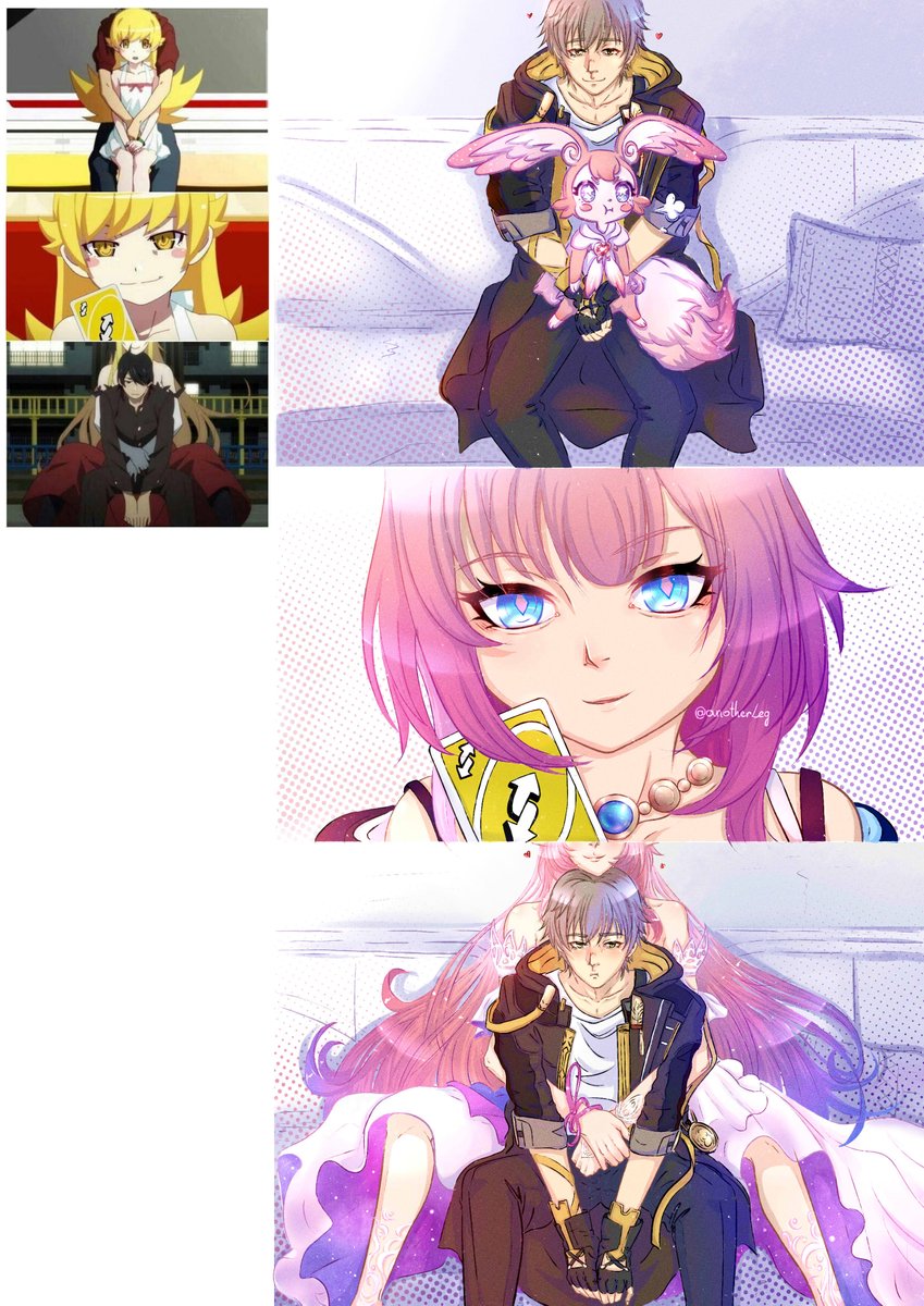 anotherLeg's tweet image. My turn 🩶🔄🩷

#昔涟  #キュレネ  #Cyrene  #HonkaiStarRail  #崩坏星穹铁道  #崩壊スターレイルコスプレ #Caelus #bakemonogatari #shinobuoshino #araragi #koyomi