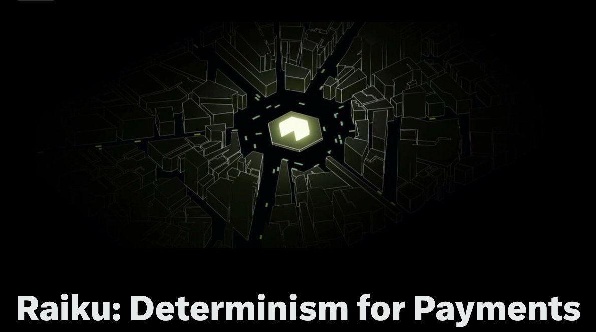 bdglory7's tweet photo. Raiku – “Deterministic Payments” on Solana
@raikucom https://t.co/Nk7ZyZDxks