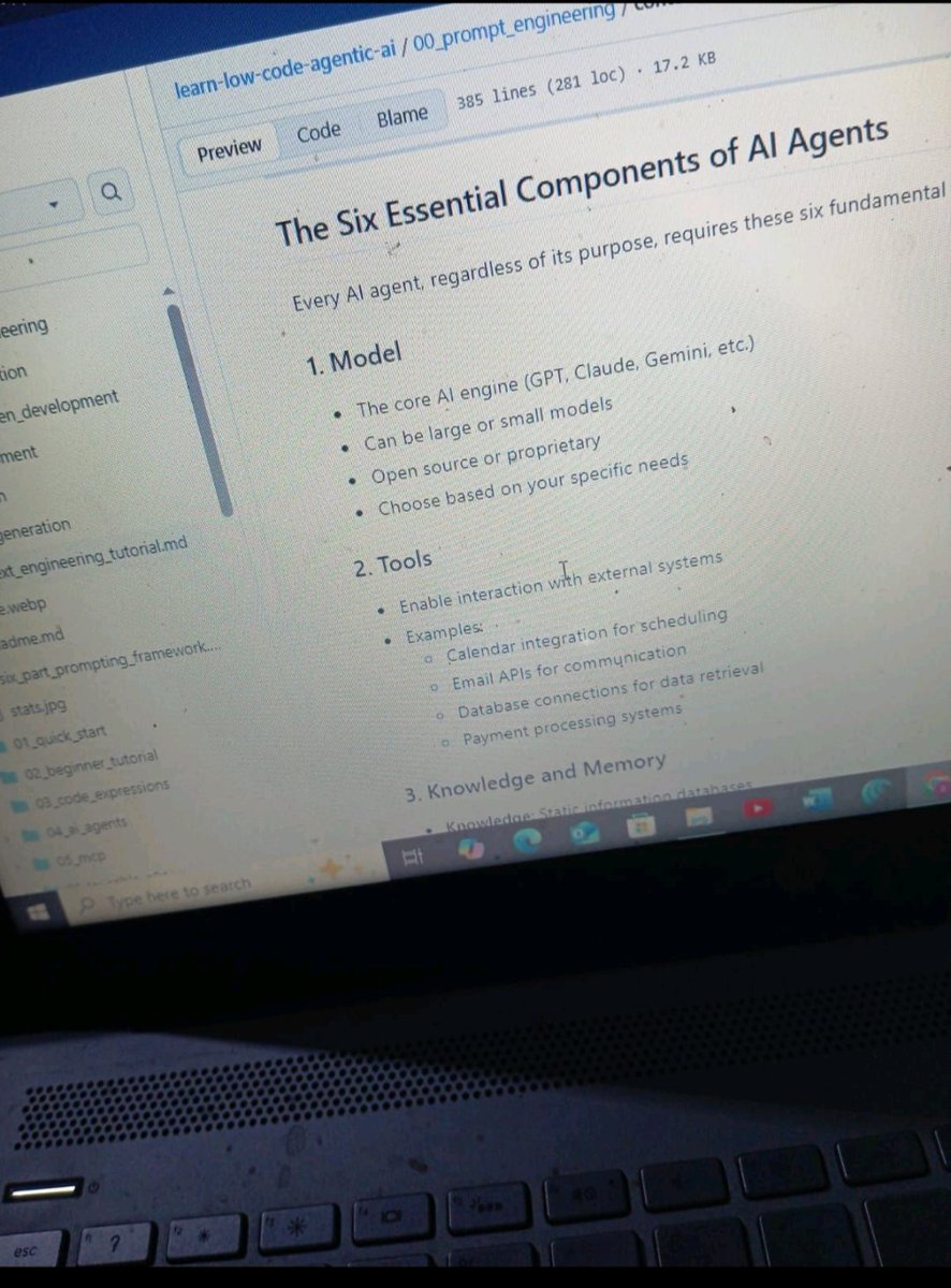 MOHAMMEDAHRAS1's tweet image. AI ki duniya mein, Context aur Prompt Engineering dono ek dusre ke complement karte hain! 🎯💻 Samajhiye kaise inhe use karke aap apne AI projects ko aur bhi behtar bana sakte hain! 🤔
@0xAsharib @aliaftabsheikh

 #AI #ContextEngineering #PromptEngineering #MachineLearning
