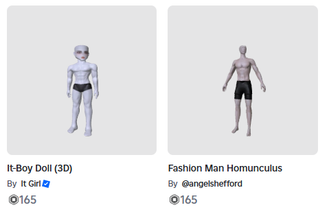 Who can make a Realistic Roblox UGC Bundle similar to these?! Hmu!  #robloxbundle