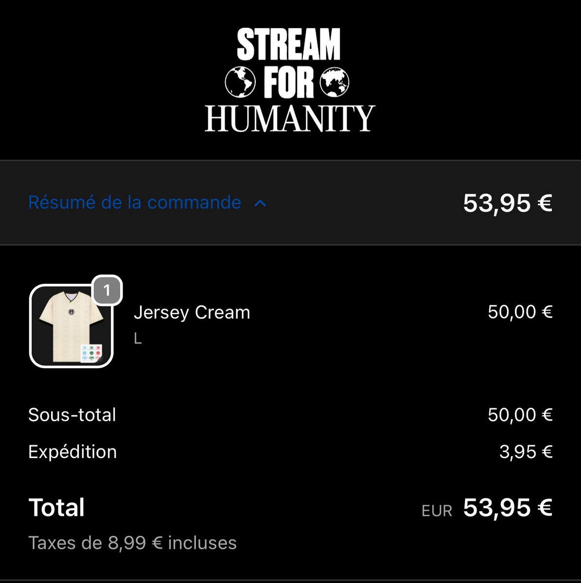 J’y serai pas j’aurai bien aimé, mais je soutiens quand même. 

Que l’argent de la crypto puisse servir aussi pour les bonnes actions. ❤️