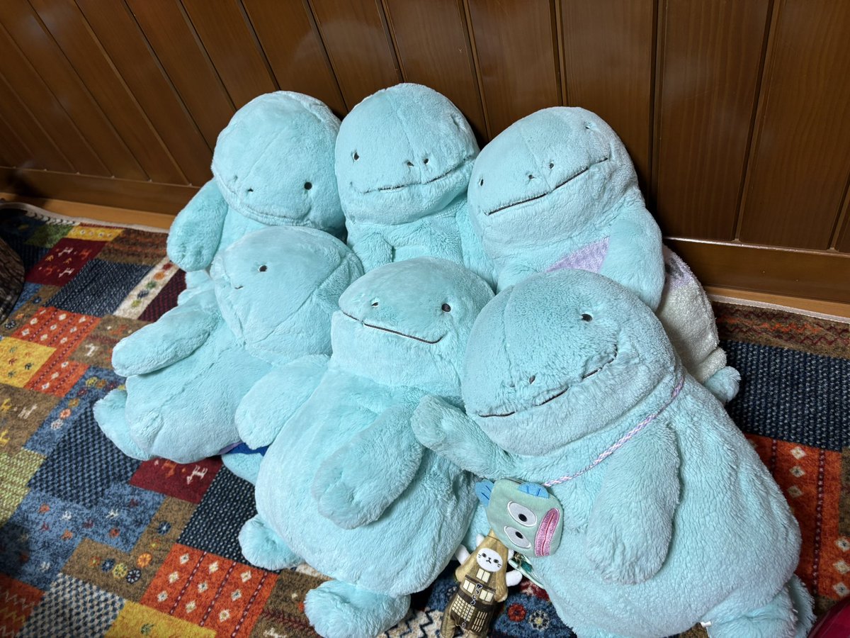 おはようございますだぬ😊
月曜日ですだぬ〜✨
今朝も冷え込んでいますだぬ。
私もヌラーたちも
ダラダラしすぎてこんなかんじです😅
買物しただけで、ひきこもっています💦
今週もゆるゆるぼちぼちいきますだぬ❣️