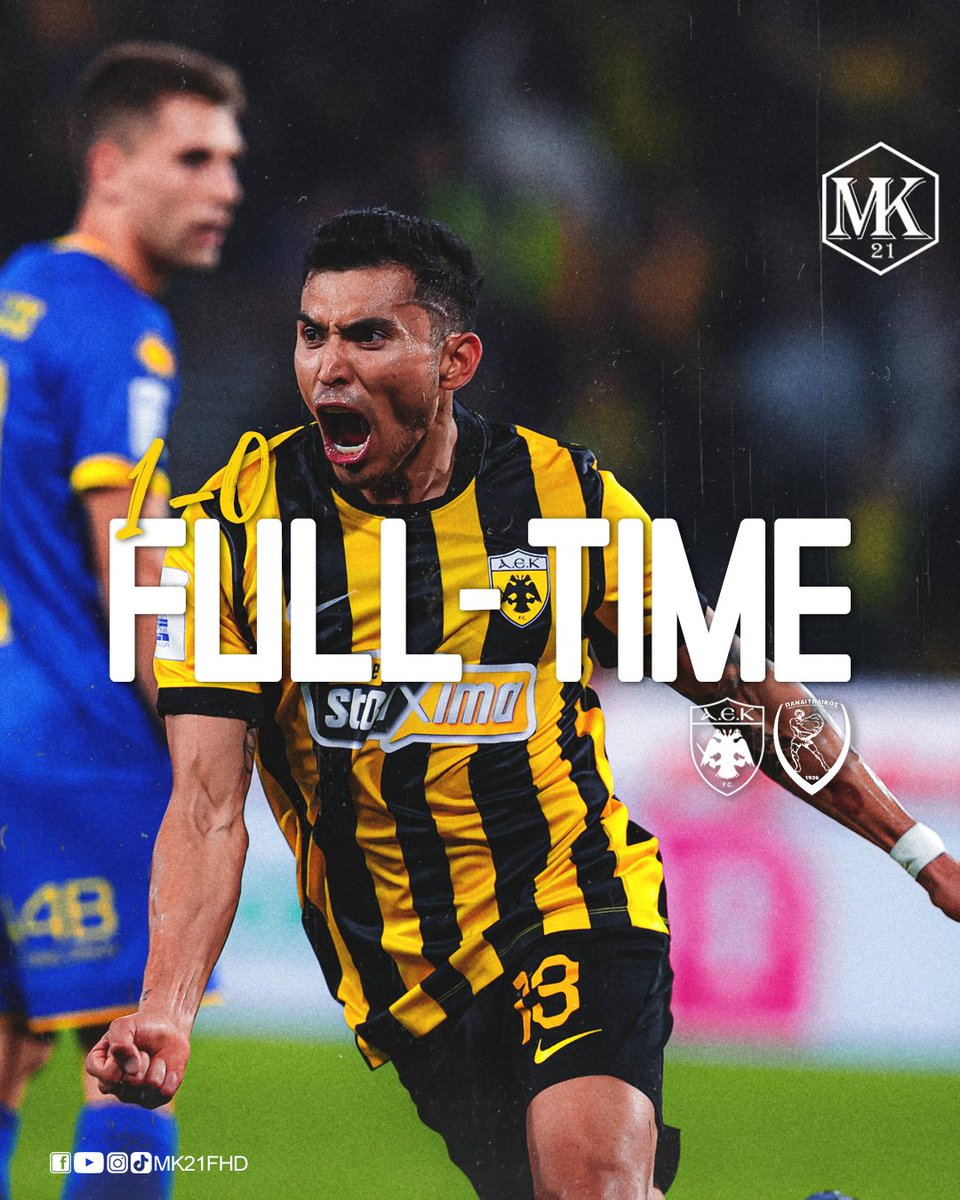 Μόνοι μας κόντρα σε όλους. Μπράβο ΑΕΚΑΡΑ 👊
.
#AEK #AEKFC #AEKFAMILY #AEKFCSEASON2025_26 #MK21