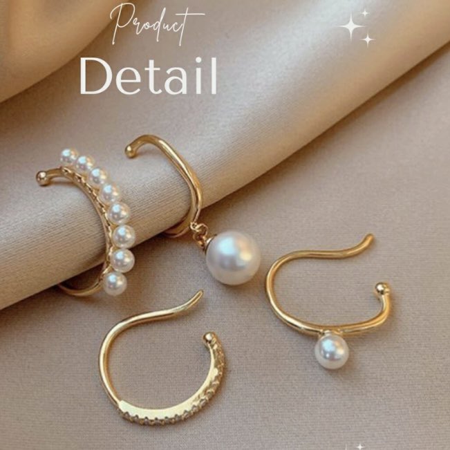 taraaa_koo's tweet image. スタバのお姉さんに「耳元めっちゃかわいいですね！」って褒められたイヤカフ、どれつけても大正解すぎる◎