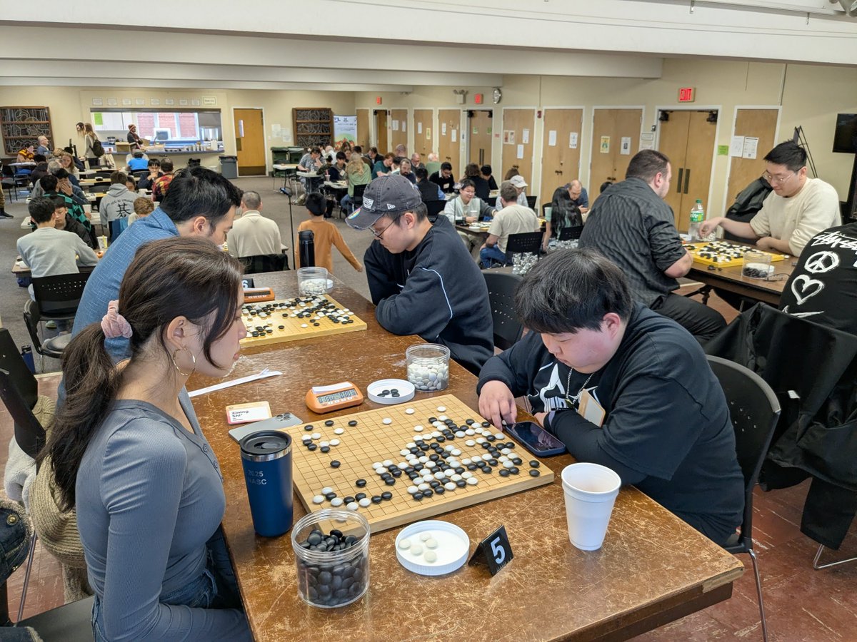 goandmath's tweet image. Chicago Rapid Go Tournament and Chicago Youth Go Tournament 2025 Fall.