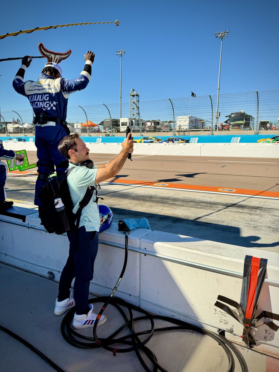 EmersonLotzia's tweet image. Ty Dillon is cool as hell and wants everyone to know he’s never peed or pooped his pants during a race.