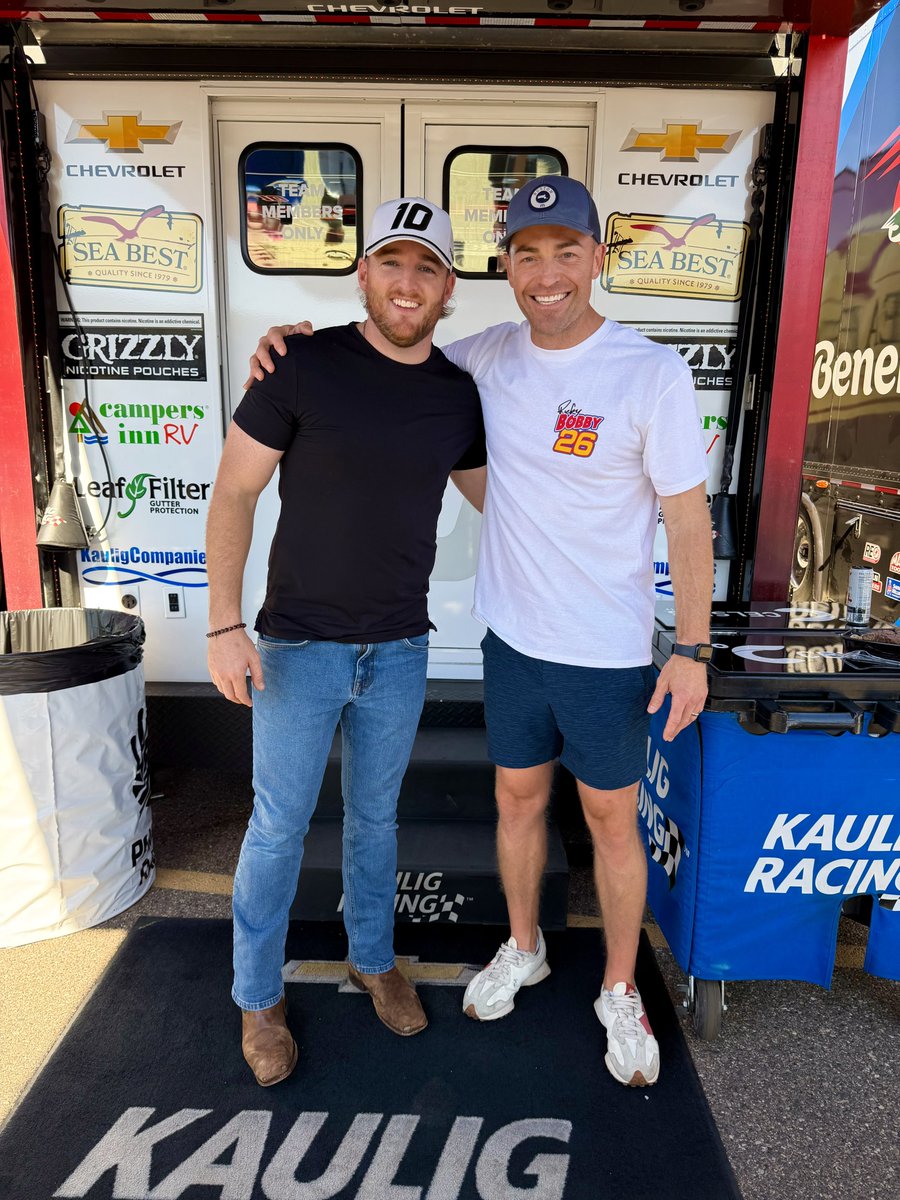 EmersonLotzia's tweet image. Ty Dillon is cool as hell and wants everyone to know he’s never peed or pooped his pants during a race.