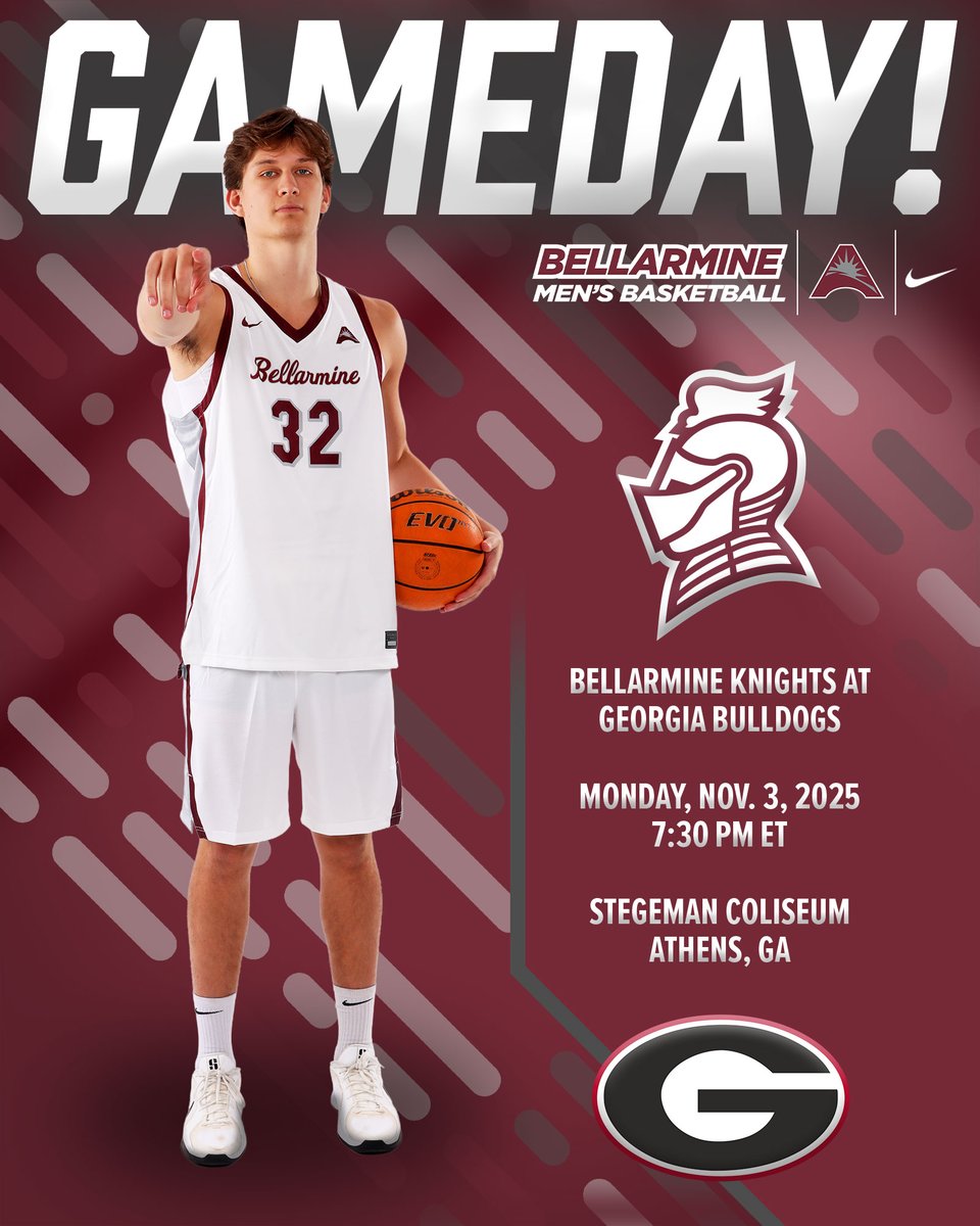 Let's get this season started! 🙌

🆚 Georgia
⌚️ 7:30 p.m. ET
📍 Athens, GA
🏟️ Stegeman Coliseum
📺 SEC Network+ (bit.ly/3JcNlJW)
📻 <a href="/ESPN680/">ESPN Louisville</a> (bit.ly/48vtdLi)
📊 bit.ly/3LGrr2f

⚔️ #SwordsUpBU ⚔️