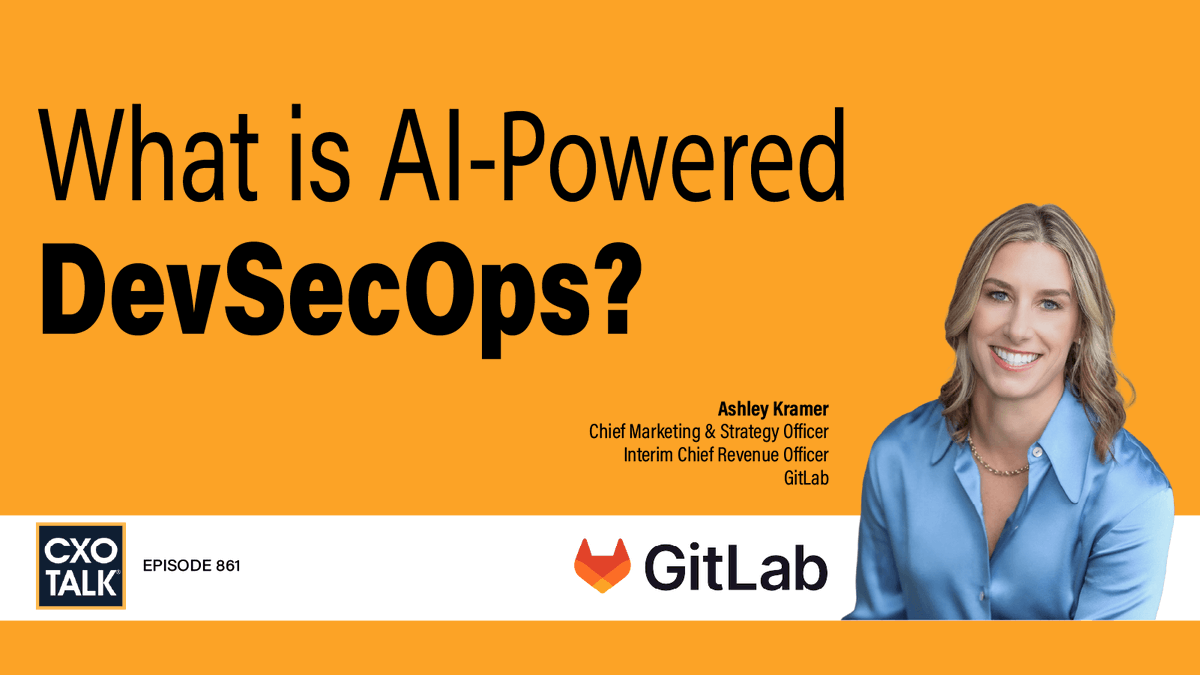 cxotalk's tweet image. Organizations using AI-enabled DevSecOps platforms report up to 50% gains in developer productivity and 50% fewer vulnerabilities in released code.
-- Ashley Kramer, CMSO @GitLab
cxotalk.com/episode/what-i…

#CXOTalk
#DevSecOps #AI #SoftwareDevelopment #DevOps #Productivity #AppSec