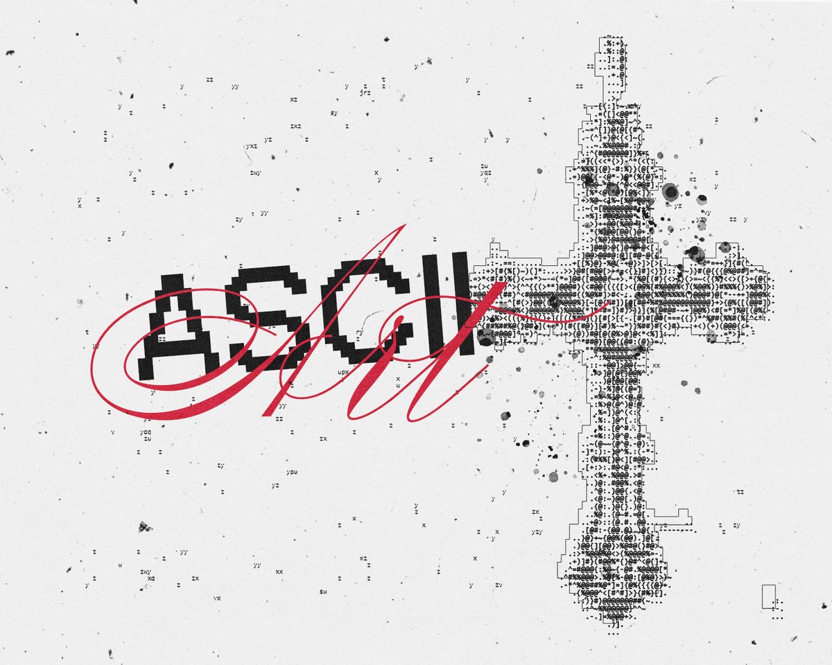 yikesfoureva's tweet image. ⤷ ゛vamos lá: como eu uso ASCII art nos meus trabalhos!! ˎˊ˗