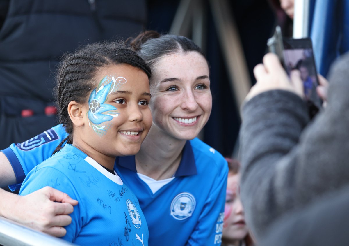 theposhwomen's tweet image. A proud team performance 💙

#pufc