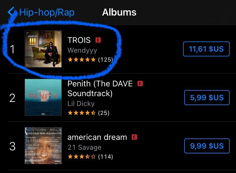 Loukendy_Media's tweet image. 9 jrs #1 sou itunes 🏆🐐 #wendyyy