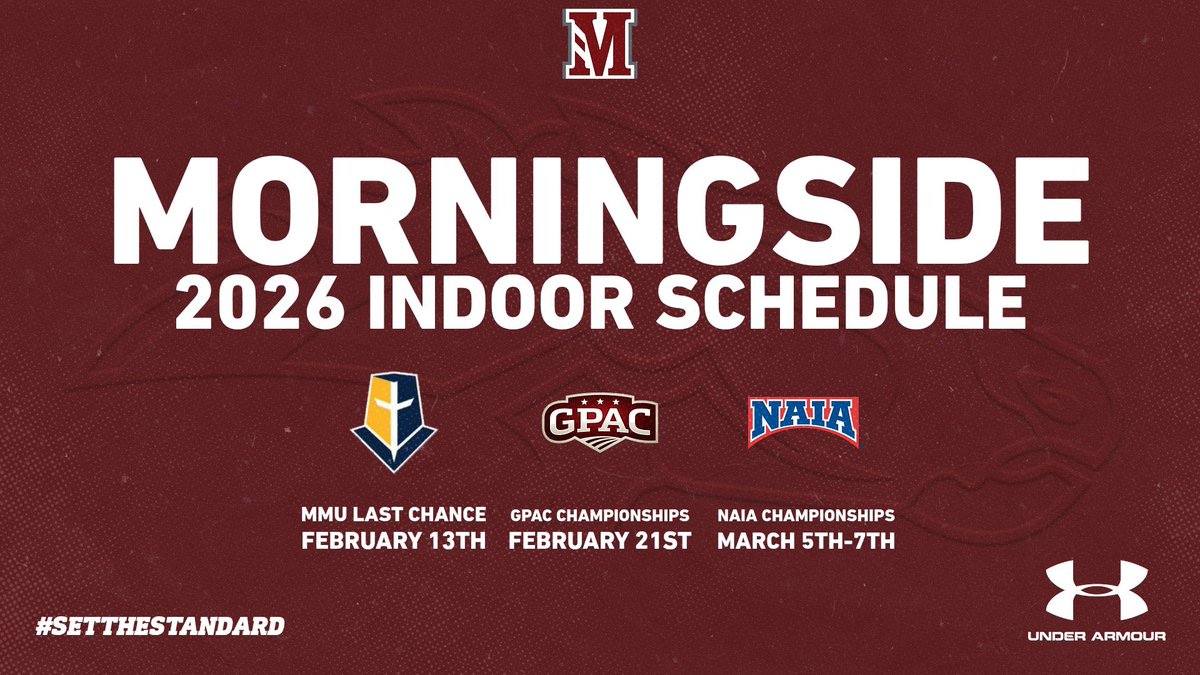 The wait is over. Your 2025–26 Morningside Mustangs Indoor Season schedule is here! 

#MSIDEU