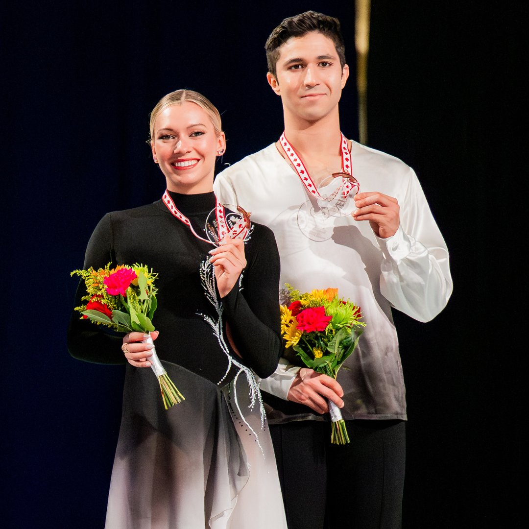 On the podium TWO years in a row!

Marjorie Lajoie &amp; Zachary Lagha make 🇨🇦 proud with their stunning performances to claim BRONZE at #SCI25! 🥉