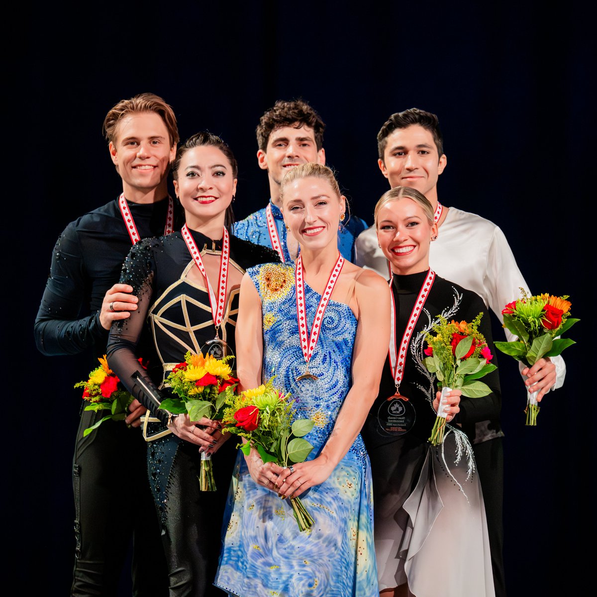 It’s a DOUBLE ice dance podium for Canada! 🇨🇦

Ice dance final results / Résultats finaux ⤵️

🥇- Piper Gilles &amp; Paul Poirier 🇨🇦
🥈- Allison Reed &amp; Saulius Ambrulevicius 🇱🇹
🥉- Marjorie Lajoie &amp; Zachary Lagha 🇨🇦