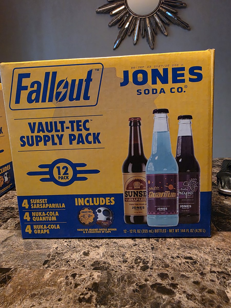 I wanted one of each for my nerd collection. Plan on drinking the others in the box though. #Fallout