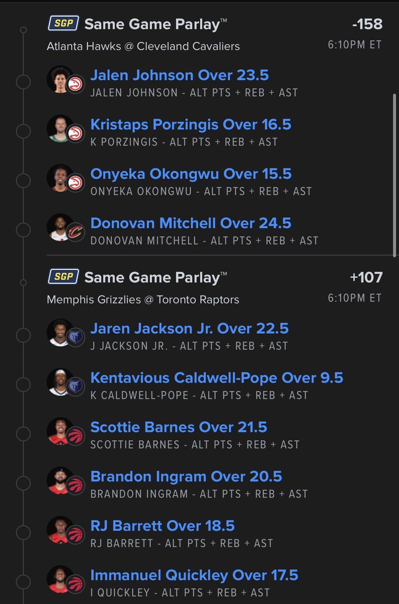 BankrollOdds's tweet image. 🎯NBA LONGSHOT PT.2🎯