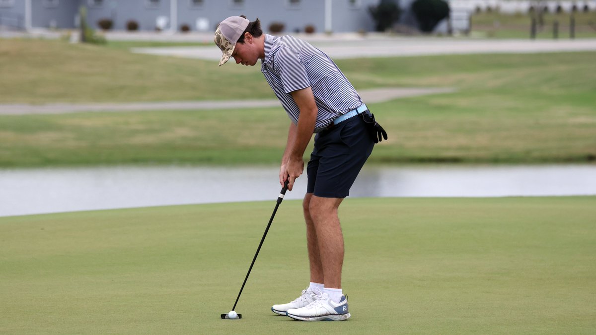 Patrick moved into second place after round two of the Fripp Island Intercollegiate.

📰 - tinyurl.com/kcw6pfvw

#GoBlueHose