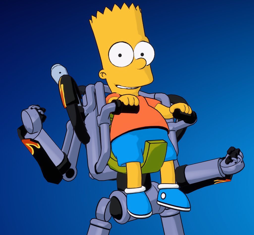 Castgfishy's tweet photo. Bart Simpson Skin Giveaway 🎉 • Winner in 12 Hours 

— Like and Retweet 
— Follows @ChillGuySparks + @Castgfishy 

#Fortnite #TheSimpsons https://t.co/RFtTvCt3JU