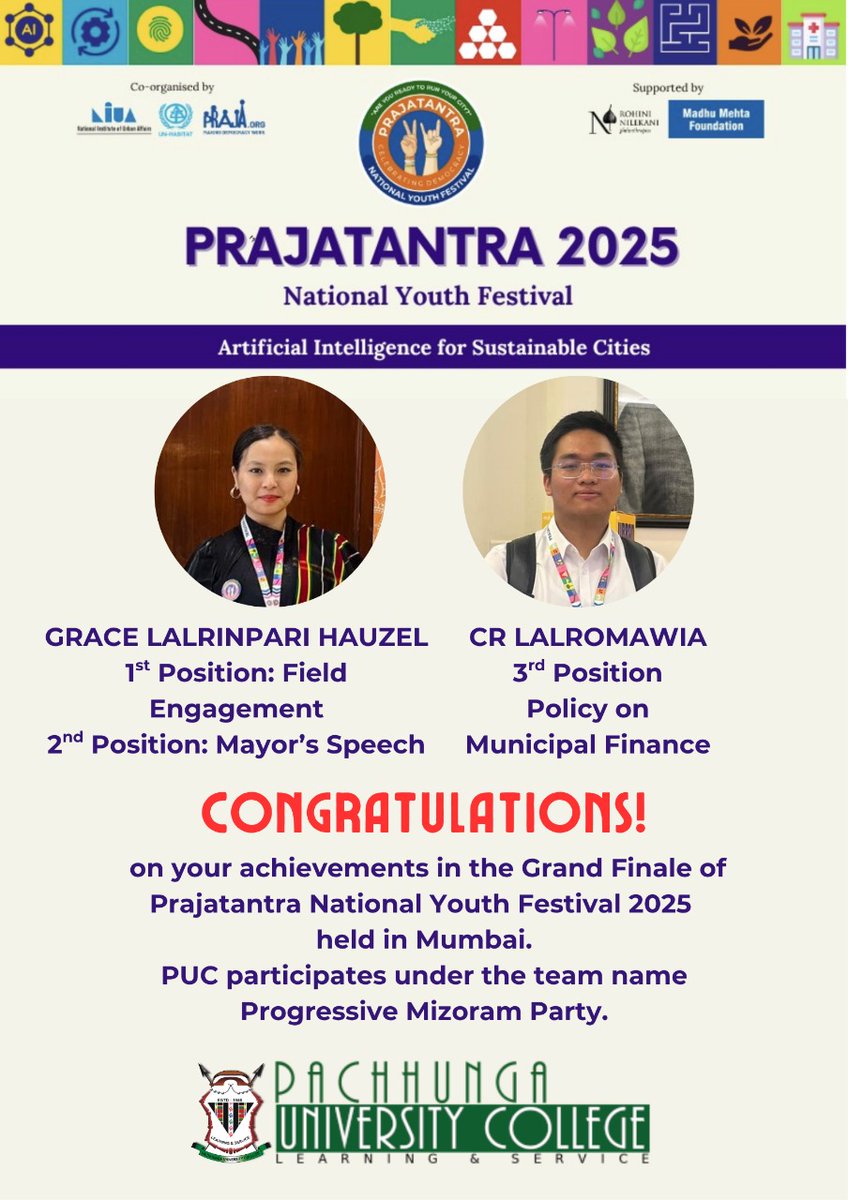 Pachhunga University College (@pachhungacoll) on Twitter photo 