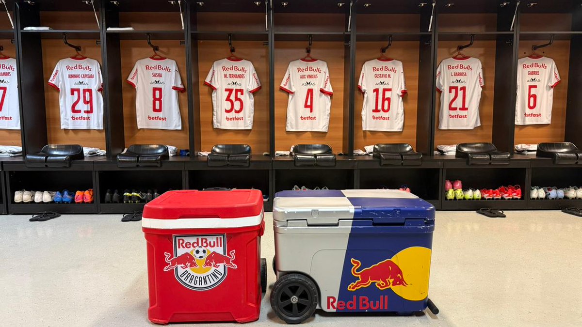 RedBullBraga's tweet image. Tudo pronto por aqui! 🤩

#RedBullBragantino #ForçaInterior