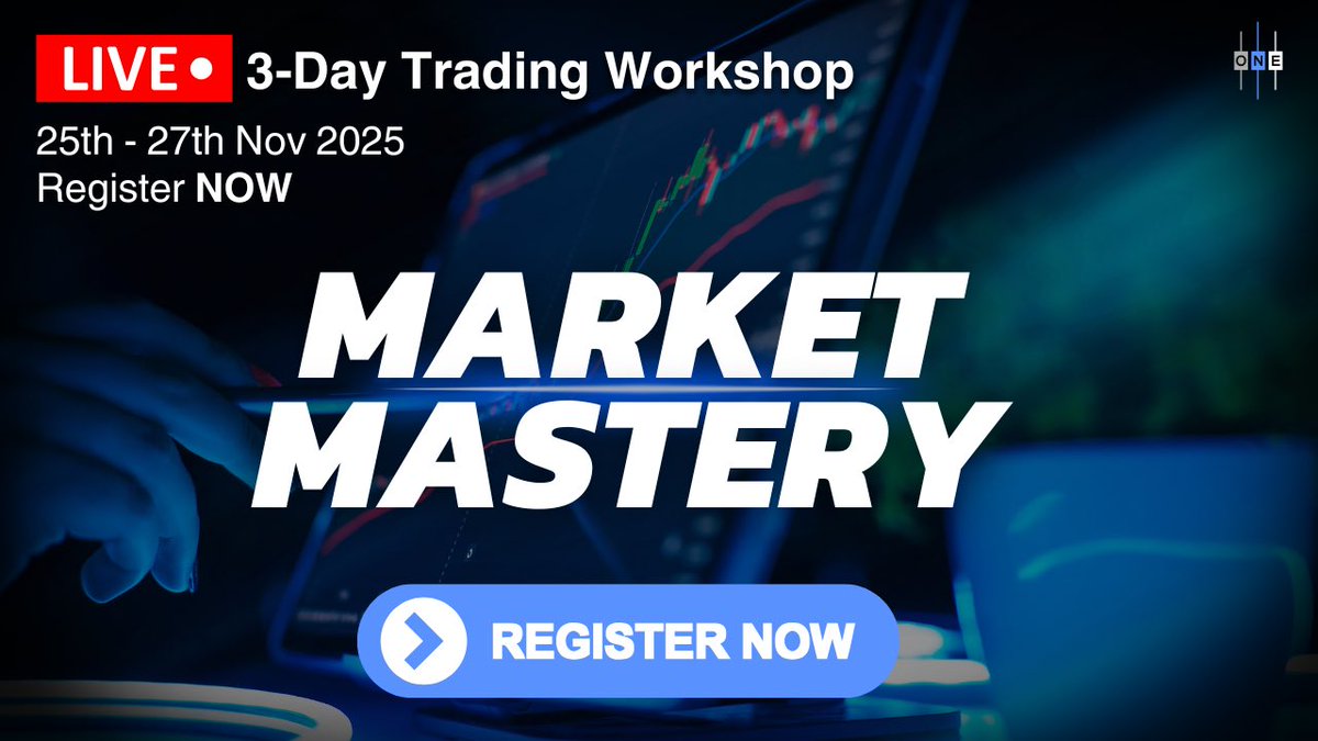 Just Announced: New 3-Day Trading Event: Master the Markets Before 2026

Our Final Trading Workshop of the Year <a href="/AkilStokesRTM/">Akil Stokes</a> 

training.tieronetrading.com/market-mastery…