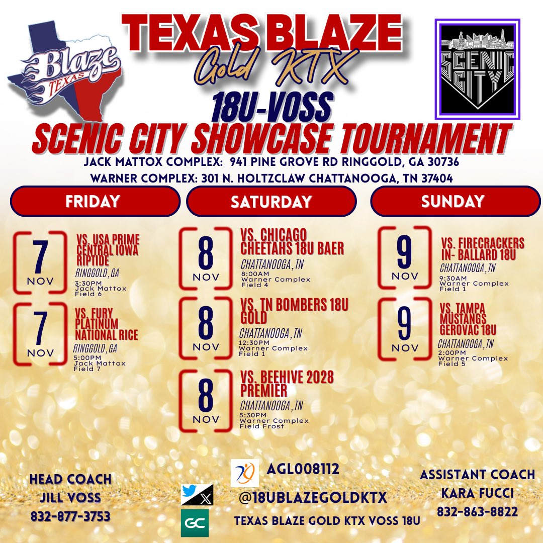 Scenic City Tournament!! <a href="/ETBU_Softball/">ETBU Softball</a> <a href="/SoftballTemple/">Temple College Softball</a> <a href="/McLennan_SB/">McLennan Softball</a> <a href="/CoachJ_22/">Jessica Smith</a> <a href="/Coach_Cump/">Mark Cumpian</a>