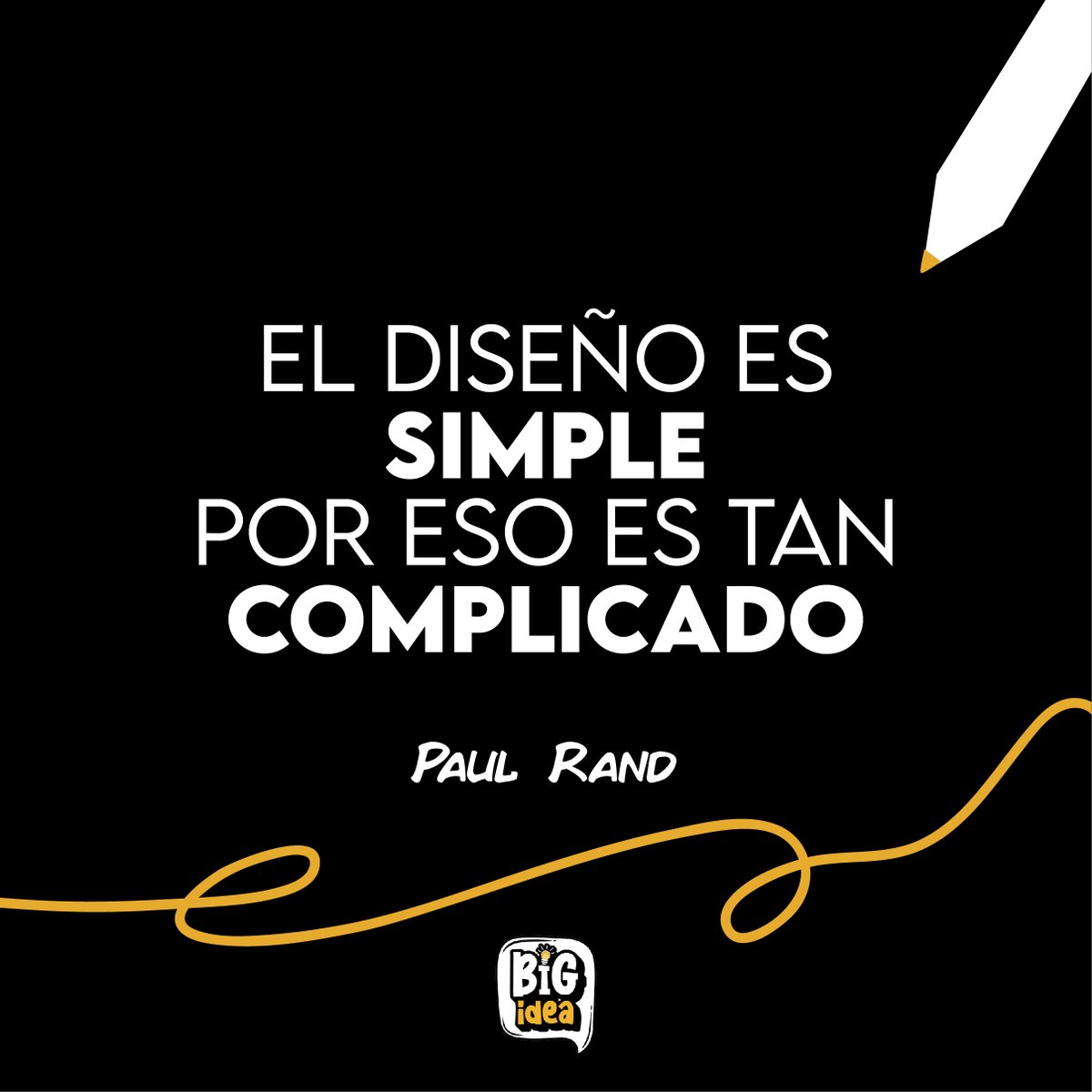 Pilar_Big_Idea's tweet image. El diseño es simple, por eso es tan complicado.💡

La Creatividad Estratégica está en hacer que lo complejo parezca fácil. Eso es mi trabajo👇

Hablemos de estrategia: bio.site/PilarZendejas

#DiseñoGráfico #PaulRand #Branding #BigIdea #Simplicidad