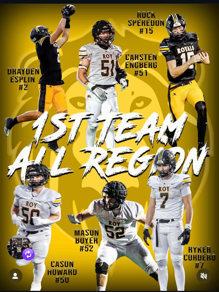 I am honored and grateful to be named First Team All-Region WR/RB 🙏 Big thank you to my coaches, teammates, and family for always pushing me to be my best! <a href="/CoachSolomona/">Christopher Solomona</a> <a href="/ConnieMac_83/">Connor McGuire</a> <a href="/Coach_Gallegos7/">Jake Gallegos</a> <a href="/trujillo_jake/">Jake Trujillo</a> <a href="/Mason7Koop/">Mason Koopmans</a> <a href="/FiL_Hannah/">Coach Hannah</a> <a href="/CoachMac_RHS/">Noah MacInnes</a> <a href="/coachnate56/">Coach Stephens</a>