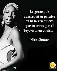 Nina es fuego, y el fuego es Luz. #NinaSimone ❤️
