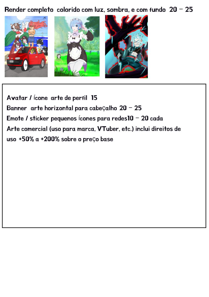 Comissões abertas | Commissions open hehehe 

#comissionsopen #art #drawing