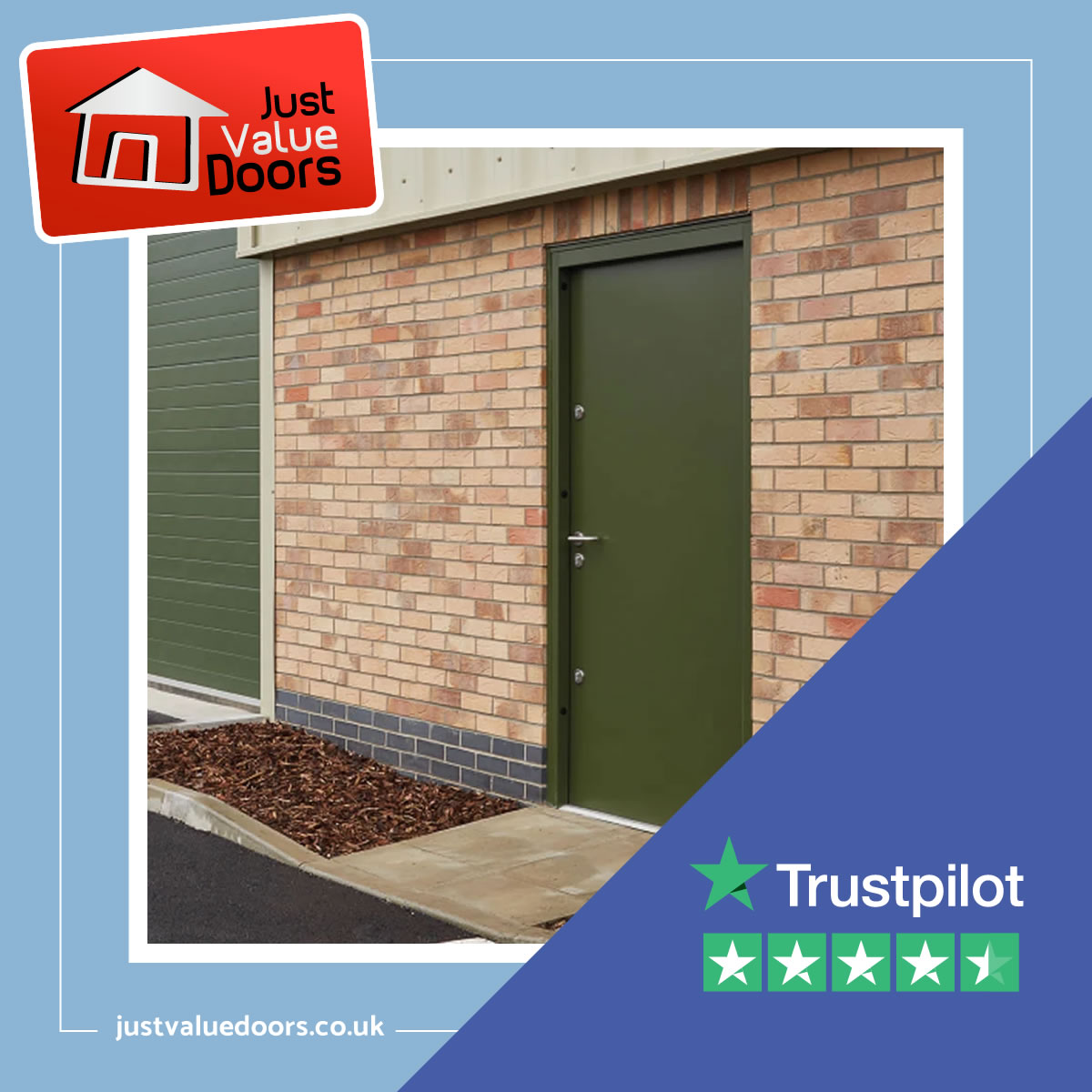 JustValueDoors's tweet image. 🚪 SUNDAY OFFER! Discover unbeatable strength with our Steel Doors — engineered for security and style.
💰 10% OFF this week – code STD35EM2
📦 Fast lead times | 🔧 Easy to fit | 💻 Order online
👉 Shop Now

➡️ loom.ly/nTo2hVo

#SteelDoors #SecurityDoors #HomeStyle