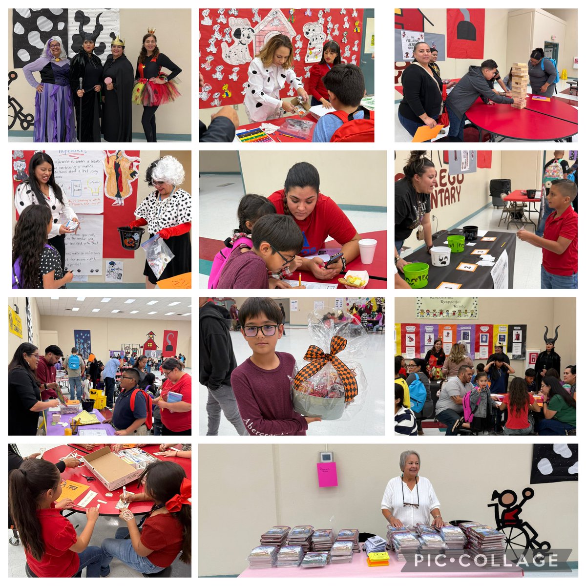 Alfonso Borrego Sr. Literacy Night was a great time for all. In addition to our 100 backpacks and book give-aways there were games that engaged families in things like  breaking down words into syllables and making inferences. Thank you, Rams family! #SEISD #BorregoElementary