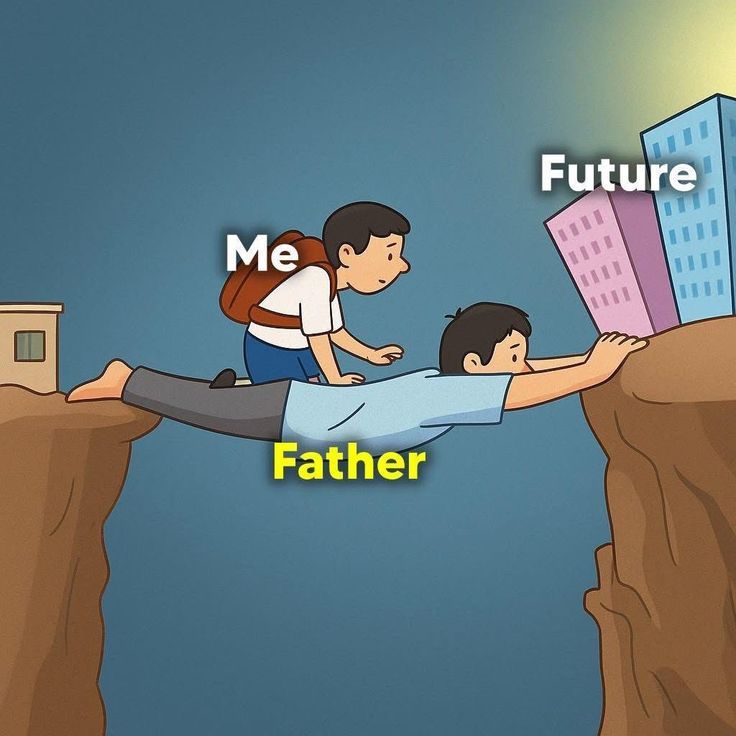 Respect Dad, he has no copy.