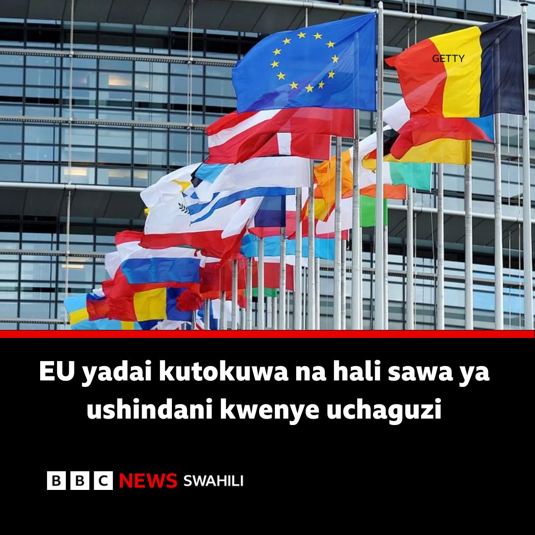 bbcswahili's tweet photo. Umoja wa Ulaya wasikitishwa na hali ilivyo Tanzania , yataka Polisi kutotumia nguvu kupitia kiasi

https://t.co/fZSdh2iHDU https://t.co/OtKAmcpVGf