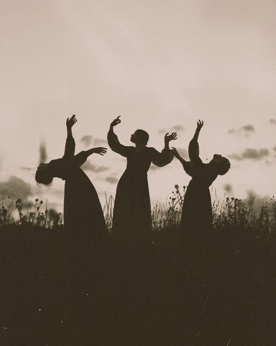 'Evening Muses' by Natalia Drepina, contemporary photographer #WomensArt