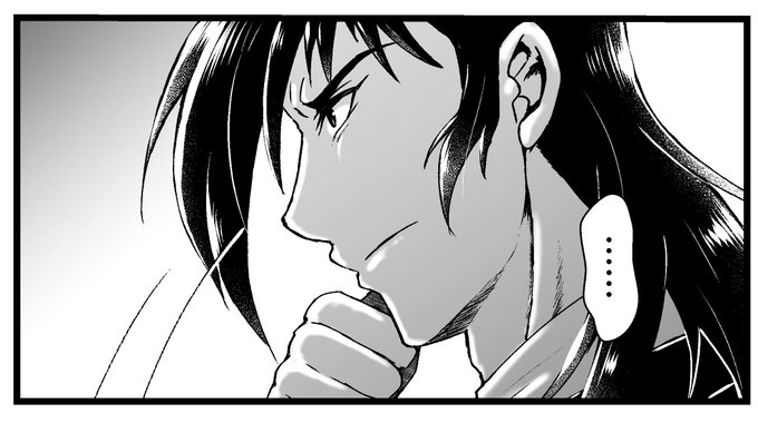 これは工口同人なのに真剣な顔してる隼人 