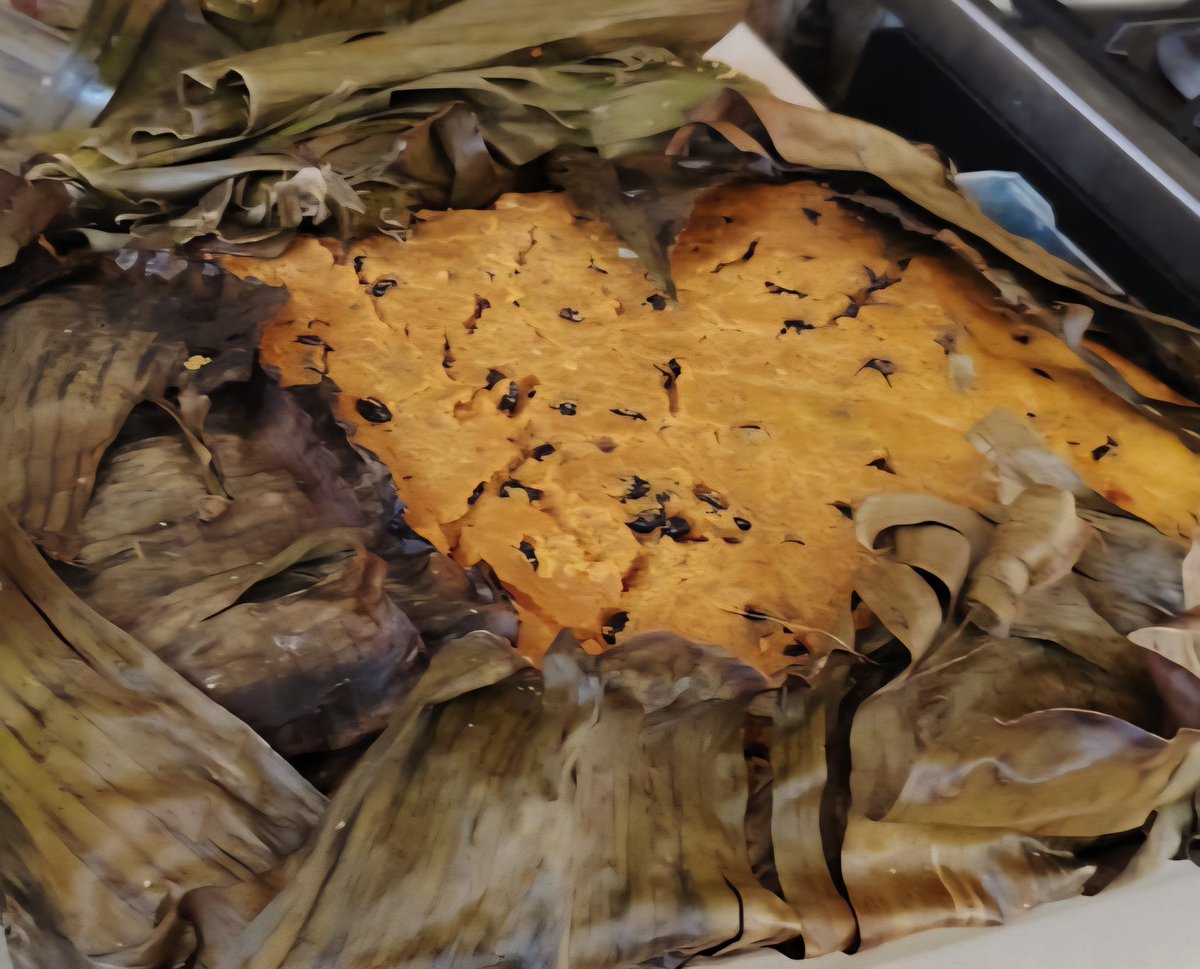 victorcervera's tweet image. Sábado en familia comiendo los deliciosos &quot;#pibes&quot; (con su #Xec para ayudar a la digestión) celebrando &quot; #HanalPixán &quot;
#Yucatán