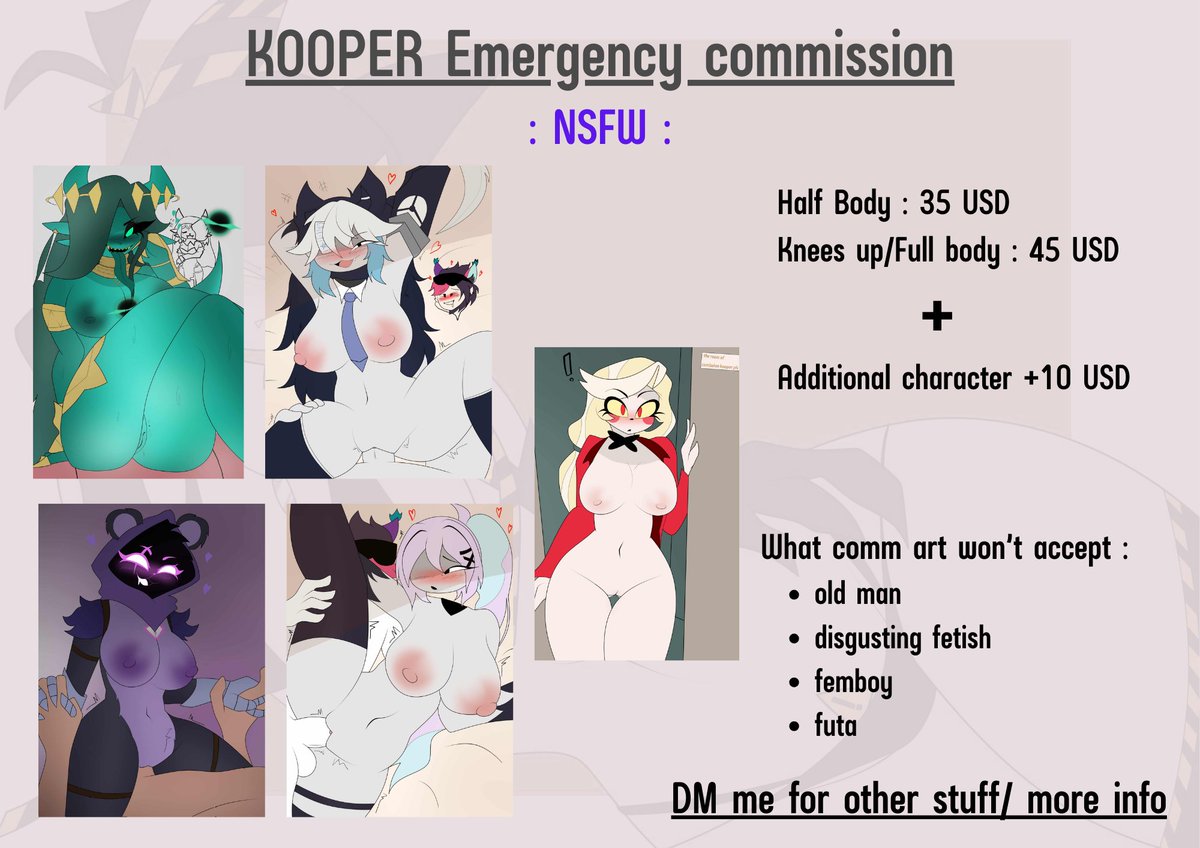 Not_Kooper 🔞 COMM OPEN tweet media