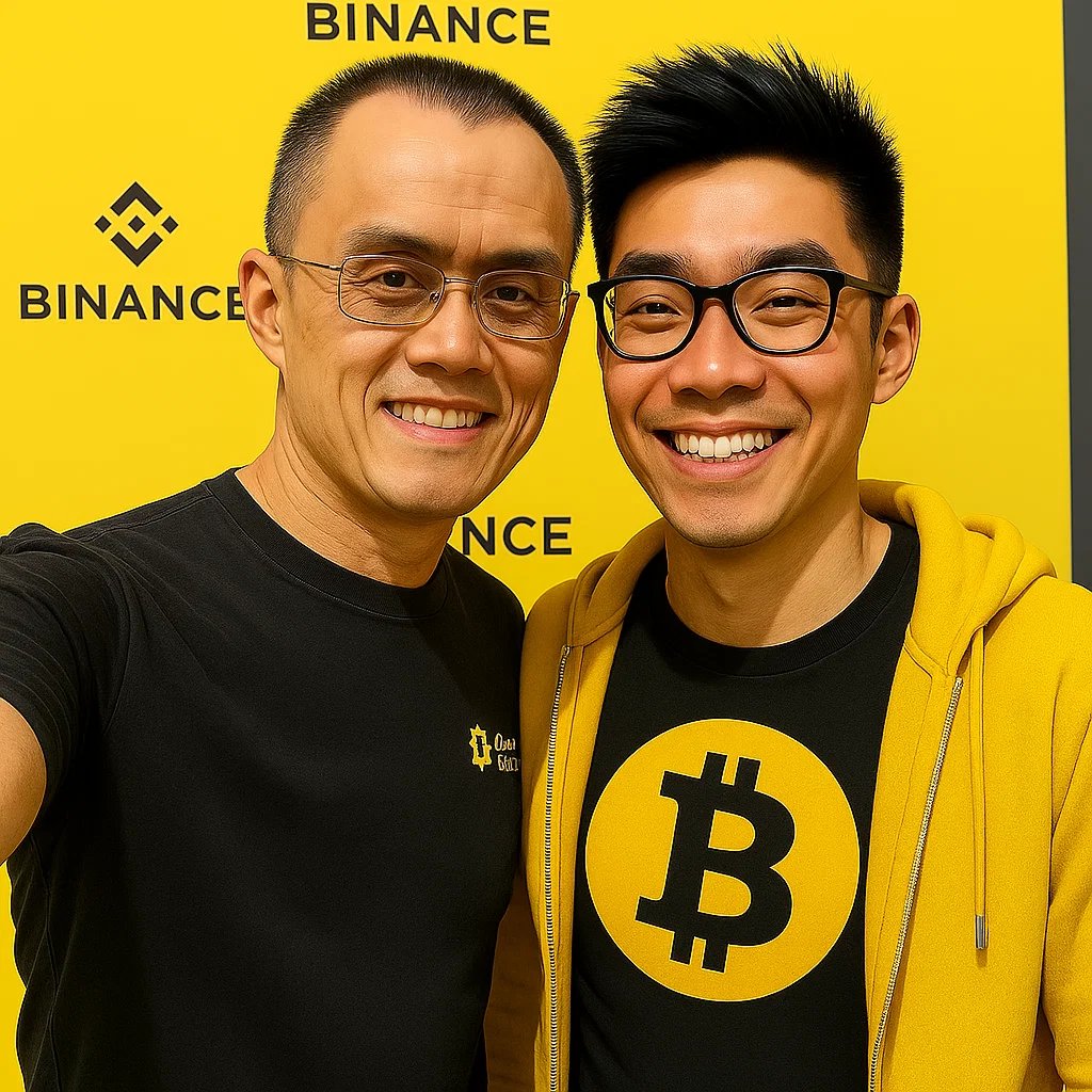 wangbnbwhale's tweet image. Trump just pardoned @cz_binance. The man who built an empire, free again.

CZ once told me to:
Buy $BTC at $1,500
Buy $BNB at $10

Now he’s about to send $ASTER straight to $10.

History repeats itself. 👀👍